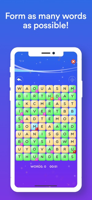 Super Word Grid - Puzzle Game