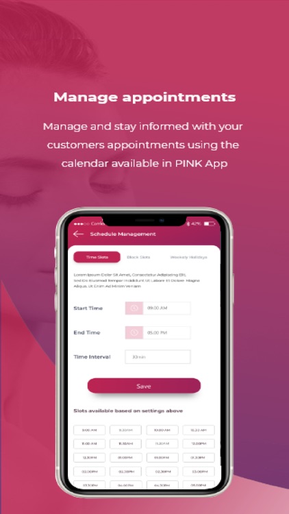 Pink for Business screenshot-3