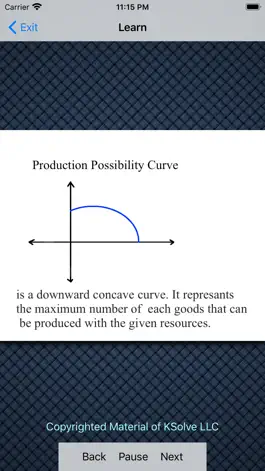 Game screenshot AP Microeconomics apk