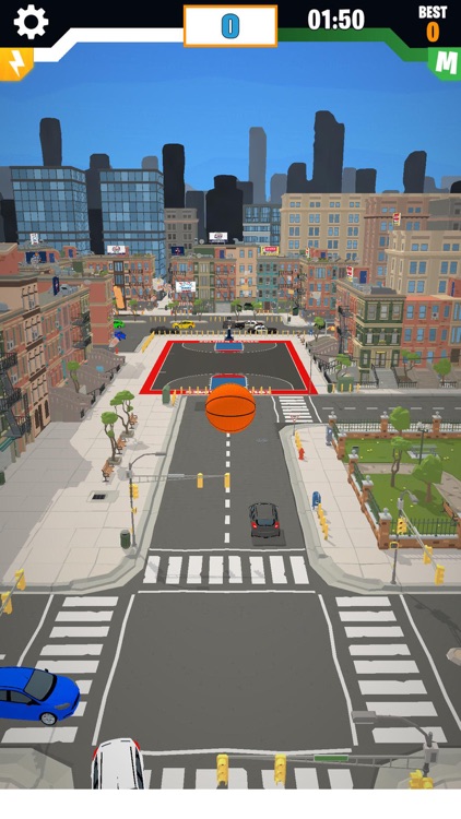 Basketball Longshot screenshot-1