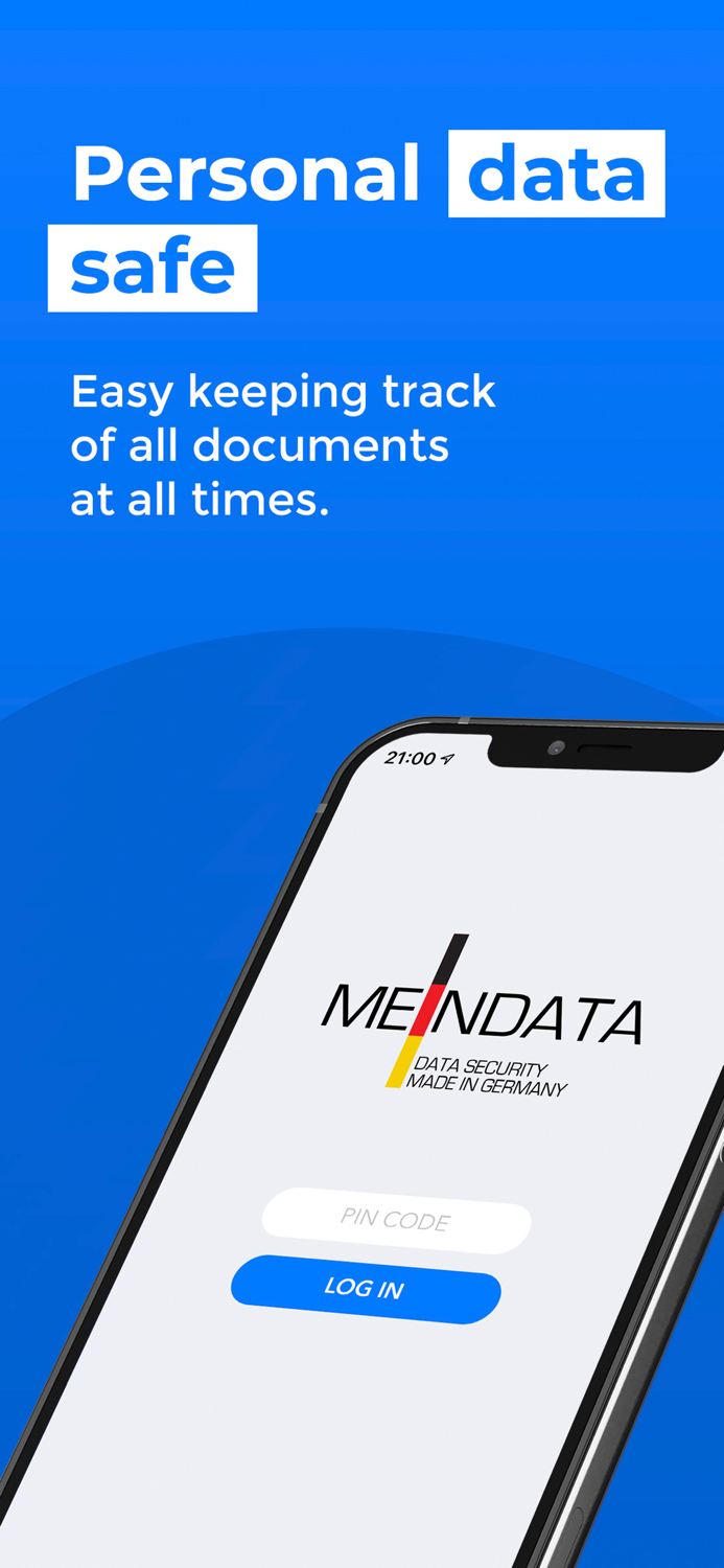 MeinData - personal data safe