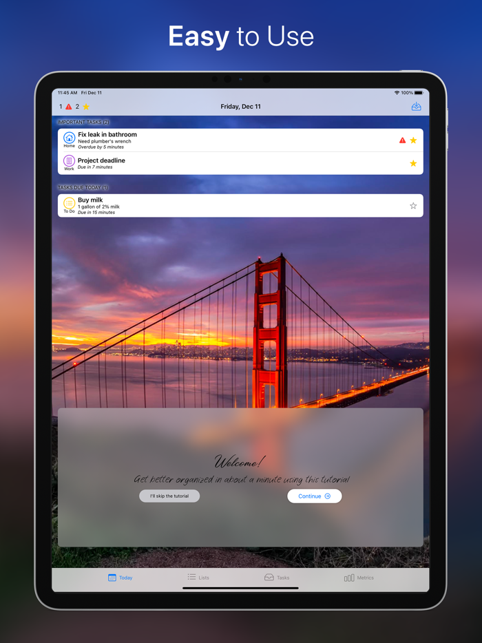 To Do List Organize Tasks