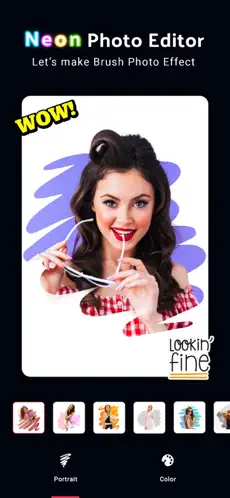 Captura de Pantalla 7 Neon Photo Effect iphone