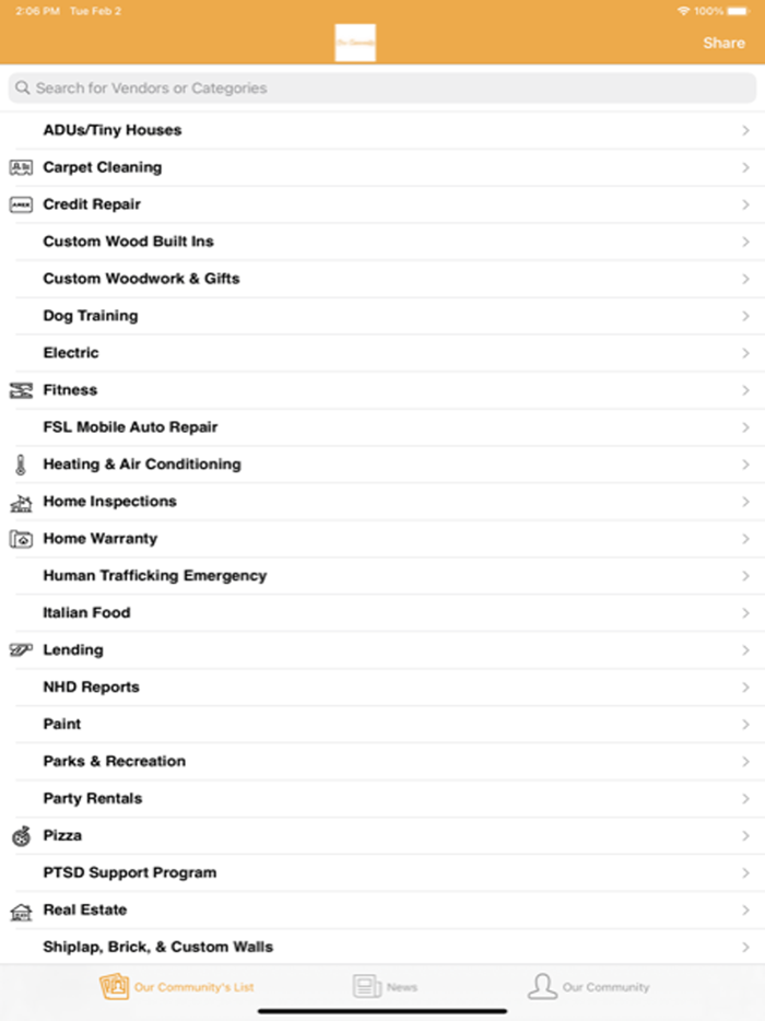 Our Community Network