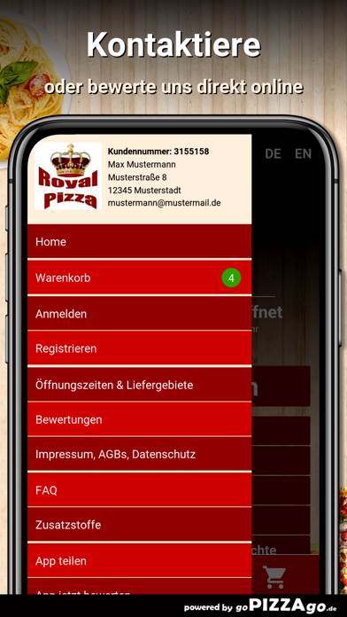 Pizza Royal Riederich screenshot 3