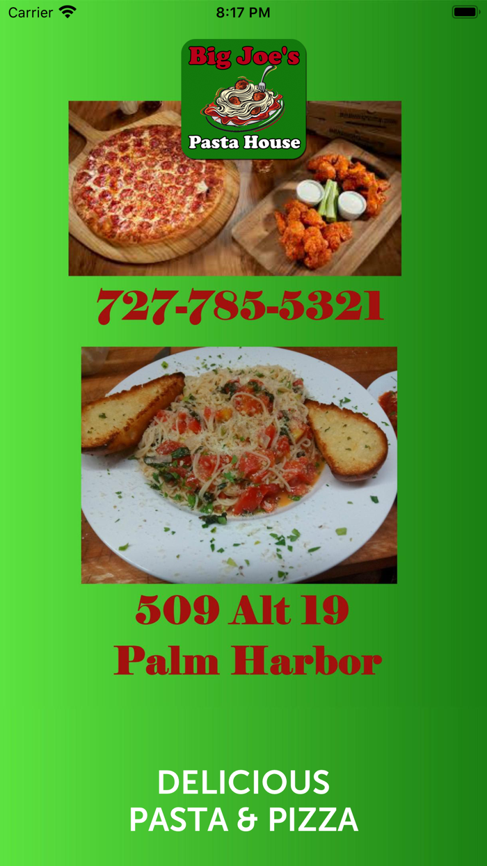 Big Joes Pasta House