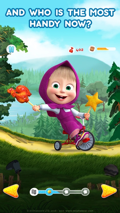 Masha and the Bear. Car Games screenshot-8