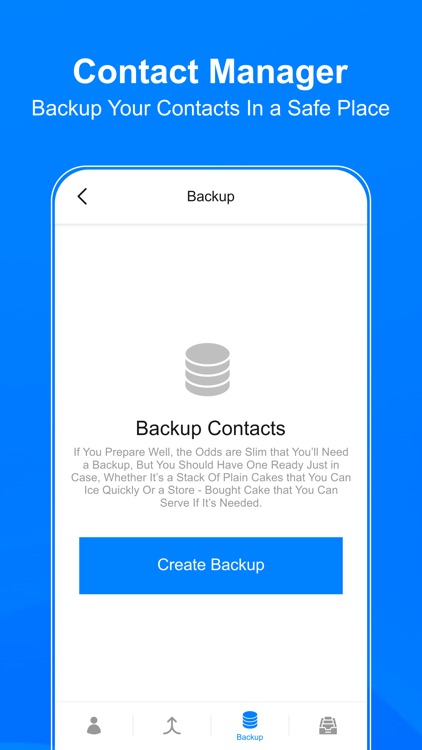 Contacts Backup & Manager screenshot-3