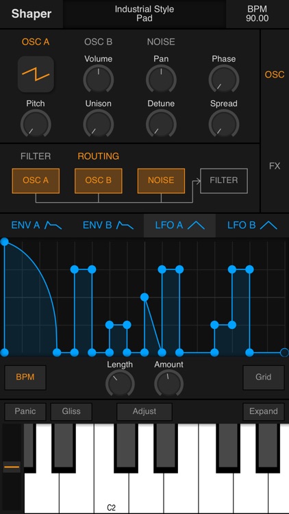 Shaper - Synthesizer