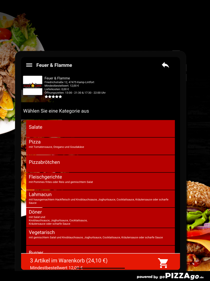 Feuer  Flamme Kamp-Lintfort