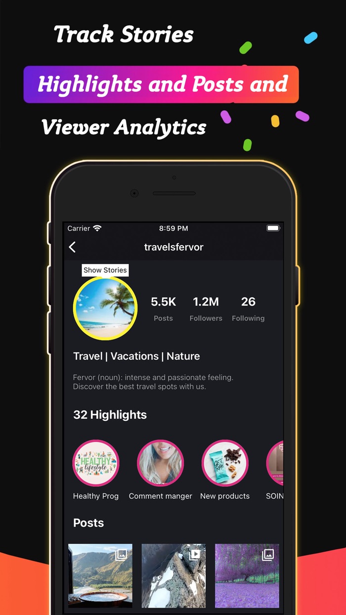 Tracker for Followers Insights