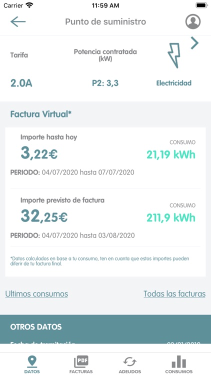 Lúmina Energía Clientes screenshot-4