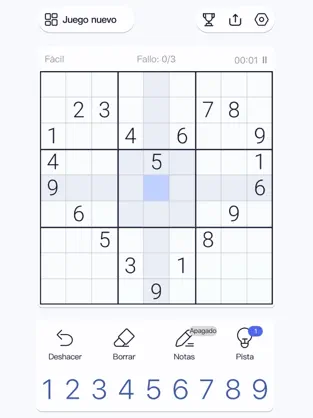 Captura de Pantalla 2 Sudoku - juego de inteligencia iphone