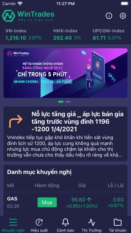 WinTrades - Đầu tư hiệu quả