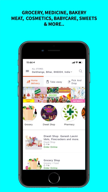 JustInDoor- Online Grocery App