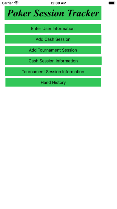 Poker Session Tracker screenshot 3