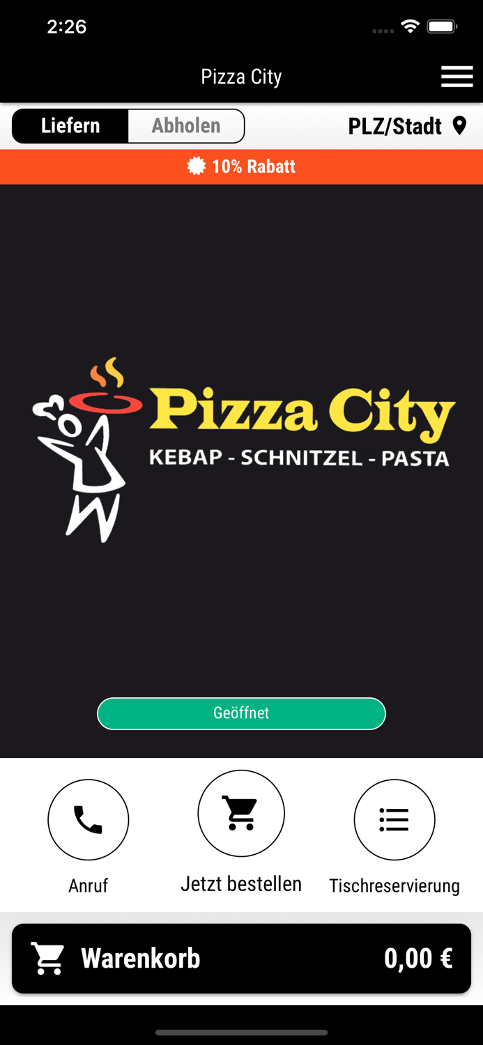 Pizza City