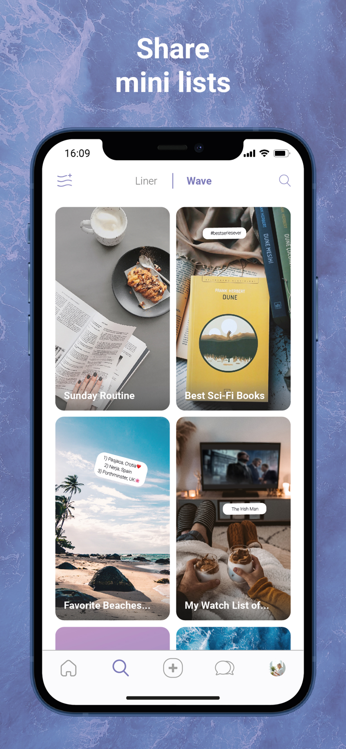 Liner Lists of Everything