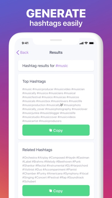 Hashtags Generatorのおすすめ画像5