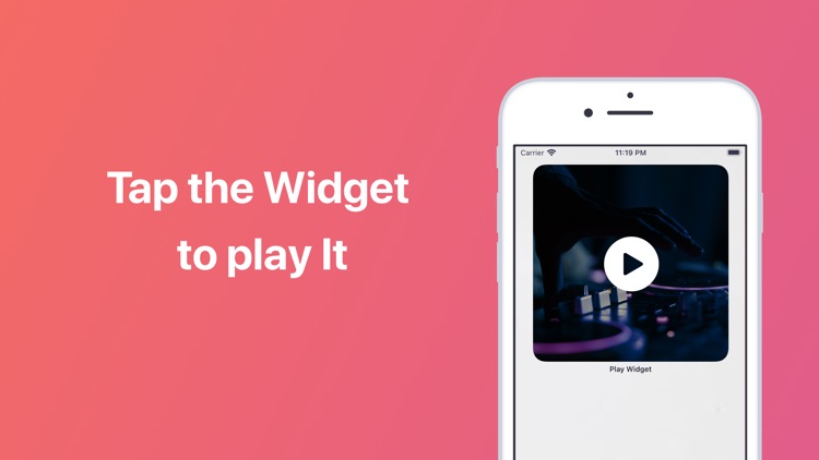 Play Widget - Widgetty