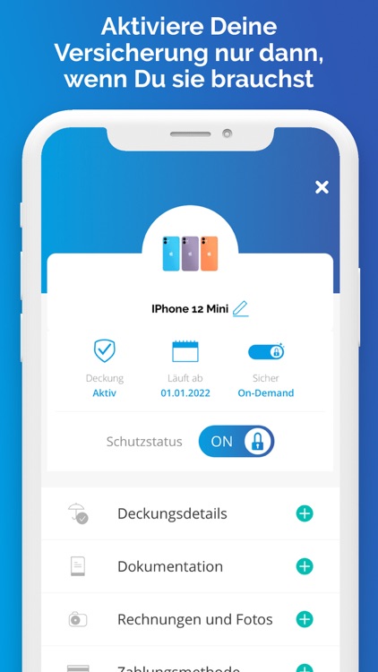 Klinc On-Demand Versicherung screenshot-3