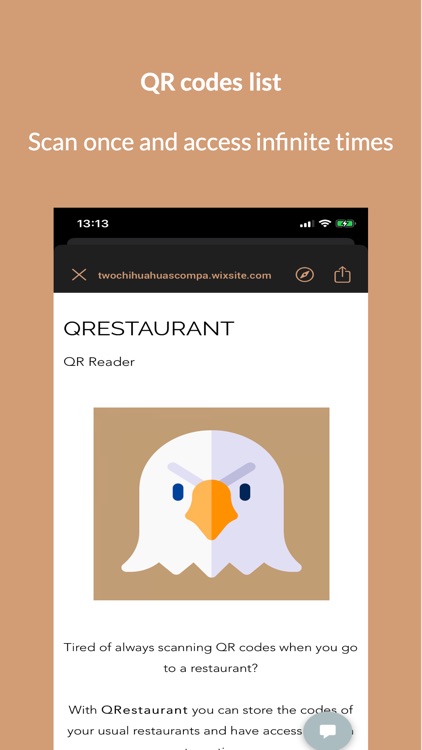 QRestaurant - QR Reader