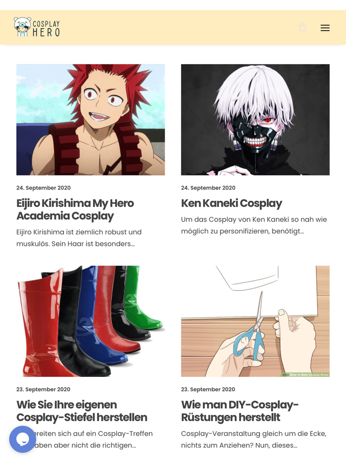 CosplayHero Dein Cosplay Shop