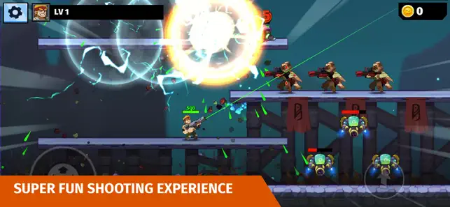 Auto Hero: AutoFire platformer, game for IOS