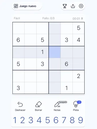 Captura de Pantalla 8 Sudoku - juego de inteligencia iphone