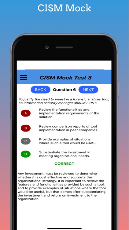 CISM Mock