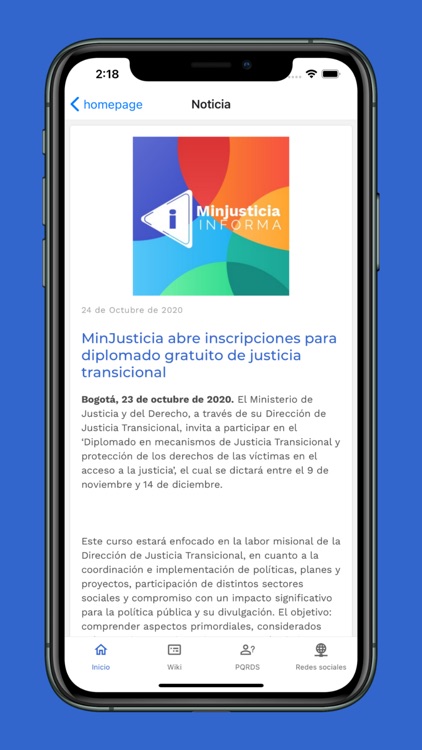 Minjusticia Colombia screenshot-5