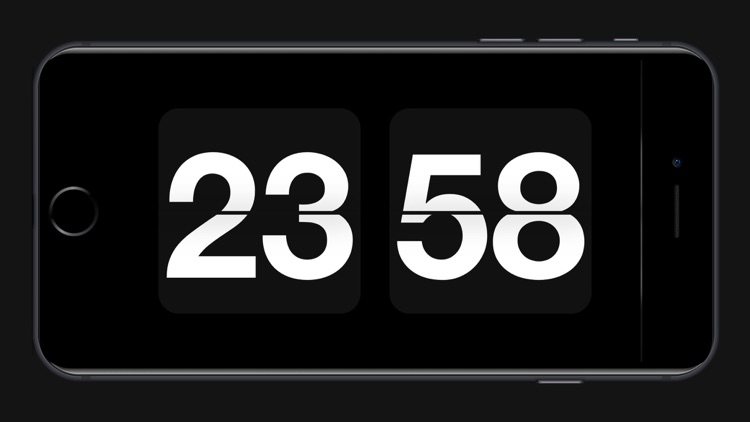 Retro Flip Clock - zen clock