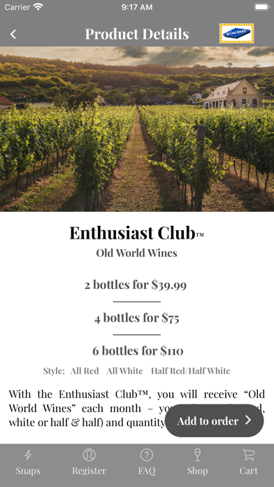 WineSnap® Wine Club screenshot 4