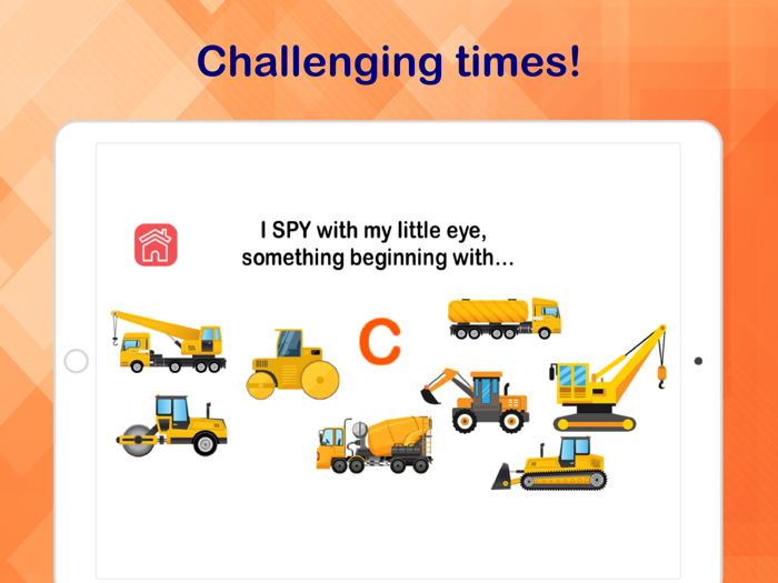 I spy truck First word kids