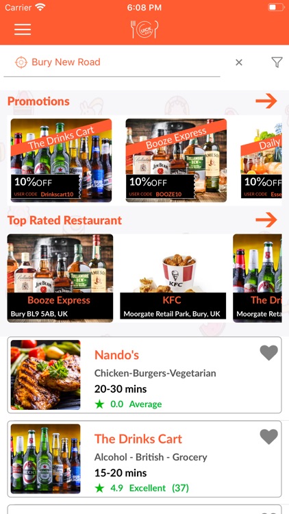 Quick Eats - Food & Groceries screenshot-3