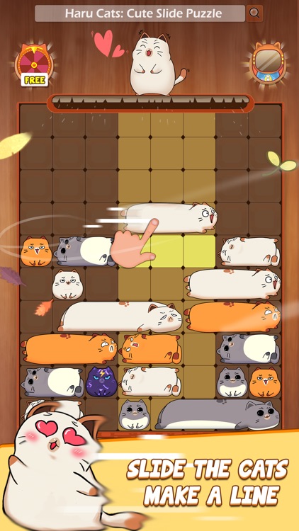 Haru Cats®: Cute Slide Puzzle screenshot-0