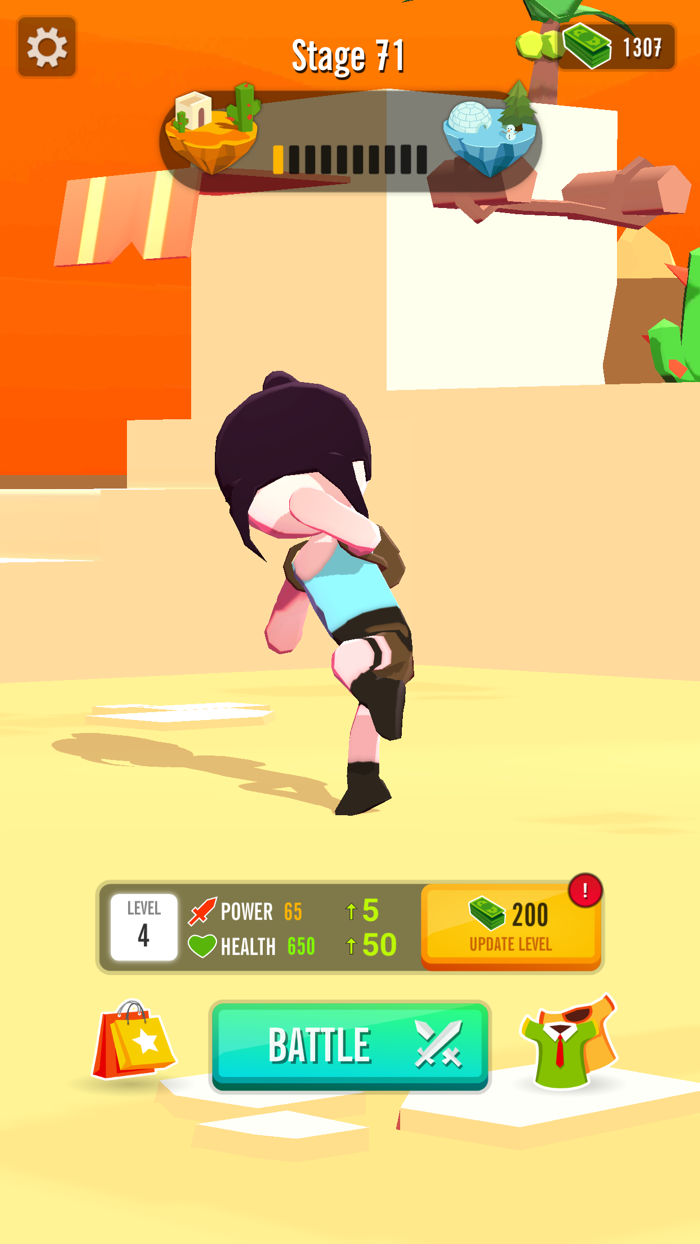 Stickman 3D - Street Gangster