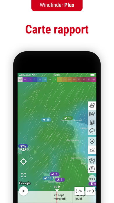 Windfinder: carte vent & météo Windfinder: carte vent & météo