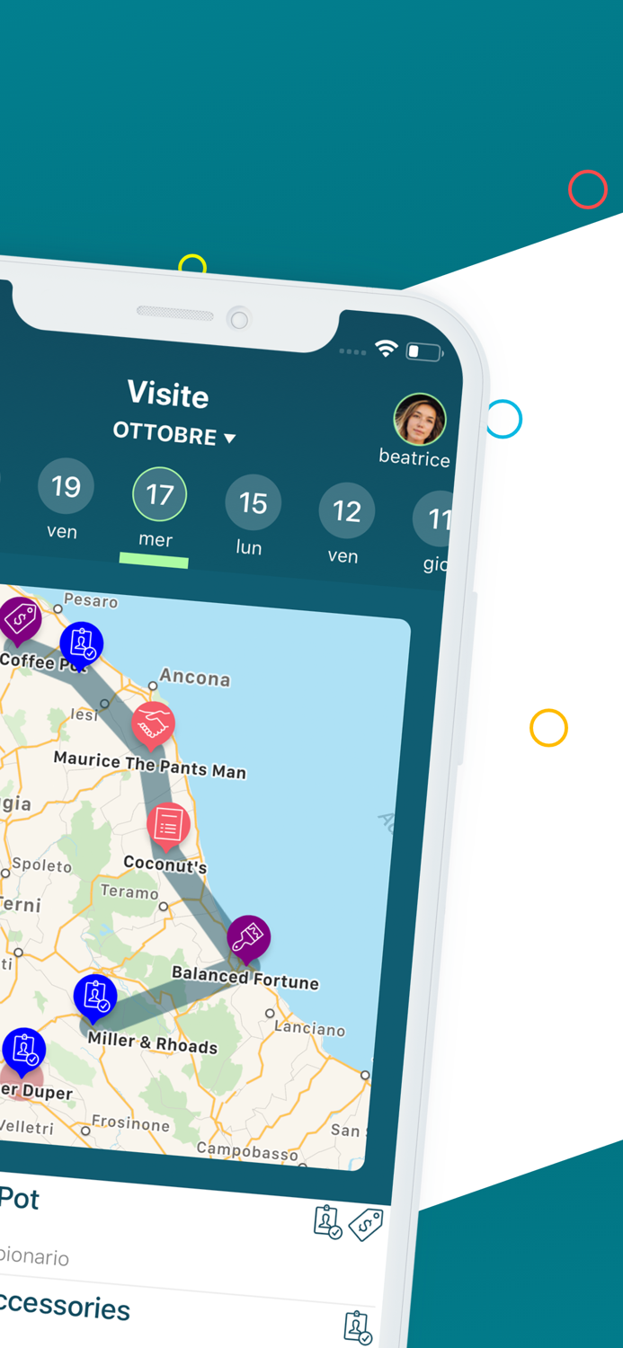 Gentmo - agenti e giro visite