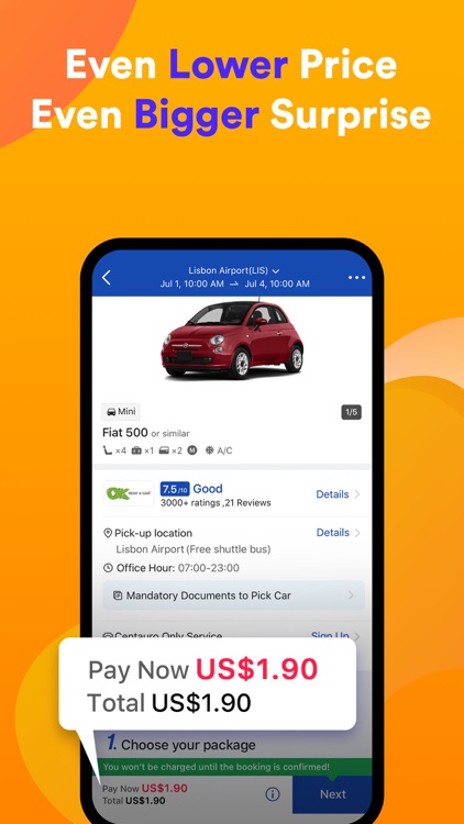 QEEQ Car Rental - Rental Cars screenshot-4