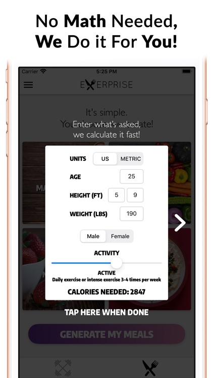 Exerprise Workout Meal Planner screenshot-8