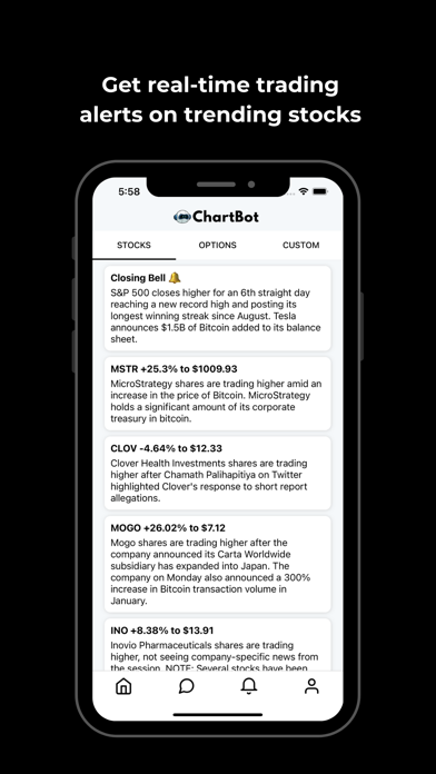 ChartBot: Stock Alerts screenshot 4