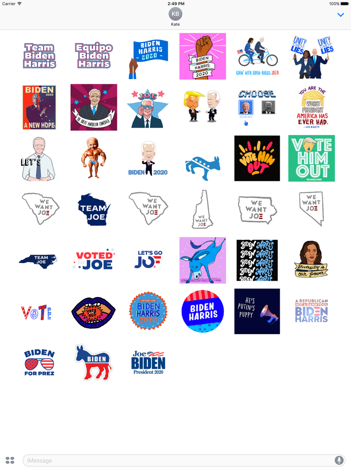 Animated Biden And Harris 2020