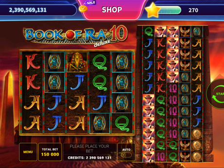 Cheats for Book of Ra Deluxe Slot