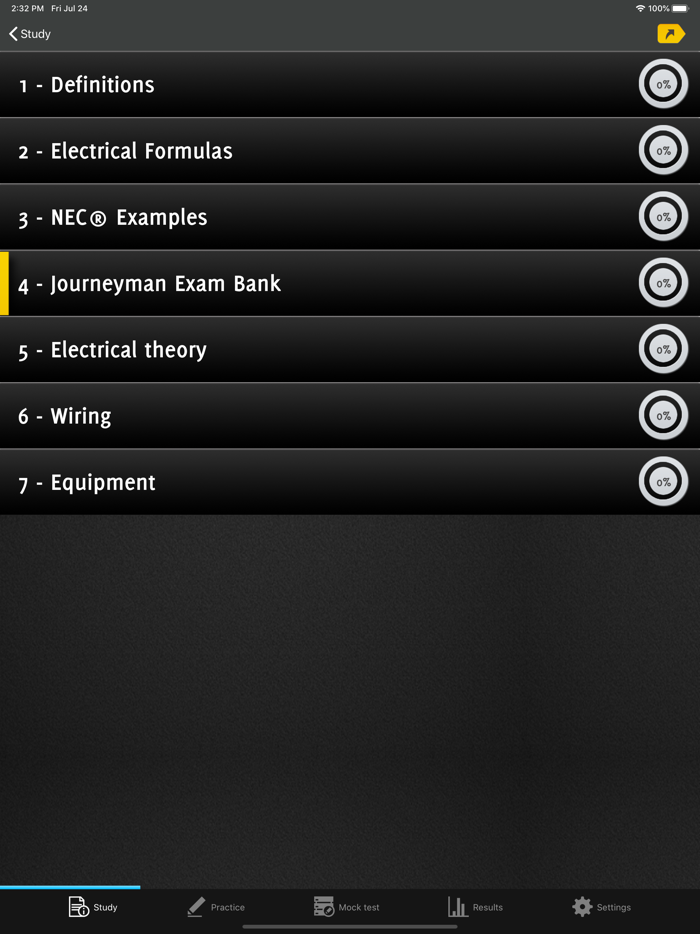 Journeyman Electrician Exam -