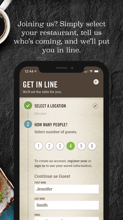 First Watch Mobile App
