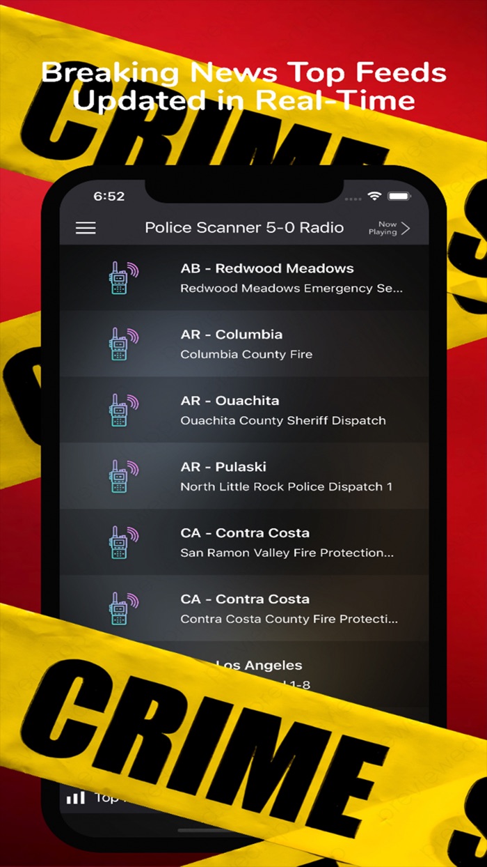 Police Scanner 5-0 Radio
