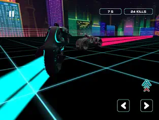 Screenshot 3 Neon Race - Light Bike Race iphone