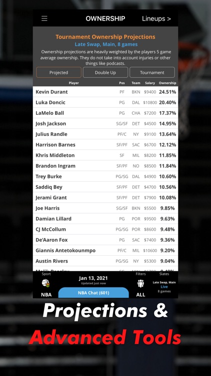 LineStar DFS - Daily Fantasy screenshot-6