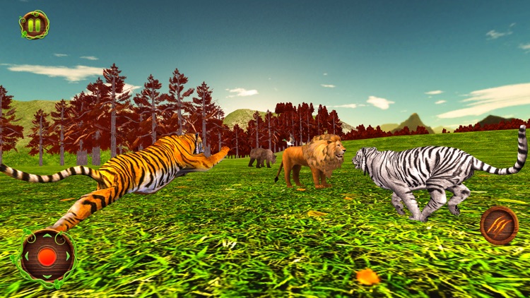 Forest Lion Family Wild Sim